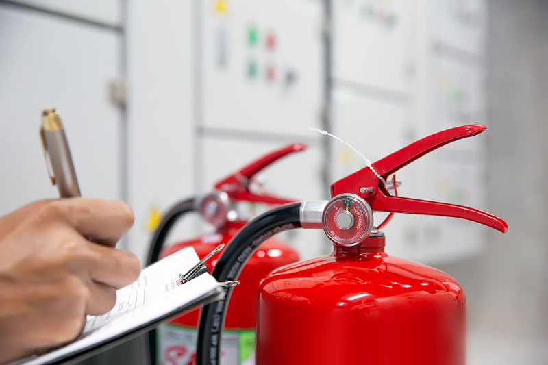 Fire Extinguisher Service in Mentone, California (9856)